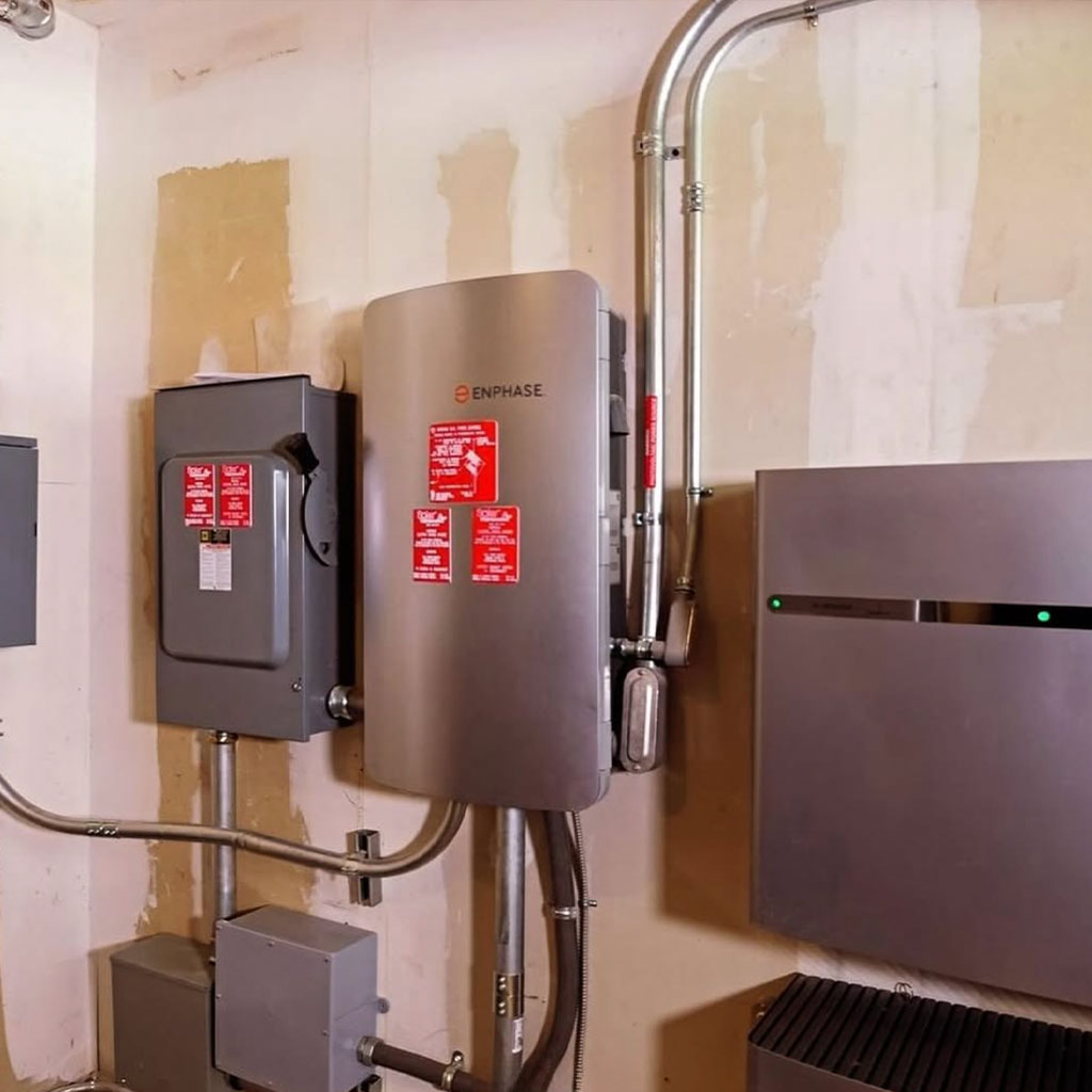 Enphase microinverter solar system installed in Santa Maria CA