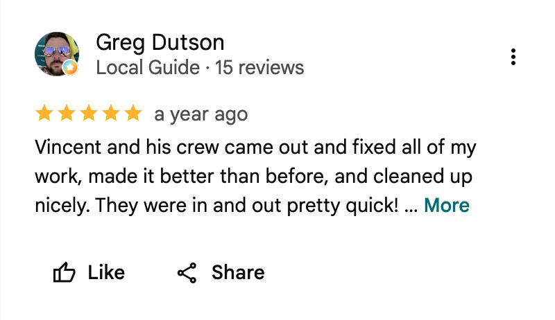 MAG Electric Google review screenshot 12 - 5 star electrician Santa Maria CA