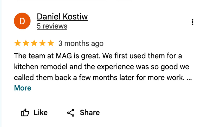MAG Electric Google review screenshot - 5 star electrician Santa Maria - 5 star electrician Santa Maria CA