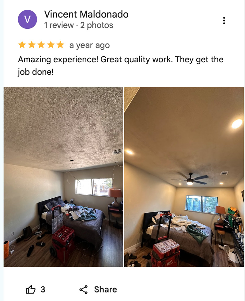 MAG Electric Google review screenshot 2 - 5 star electrician Santa Maria CA