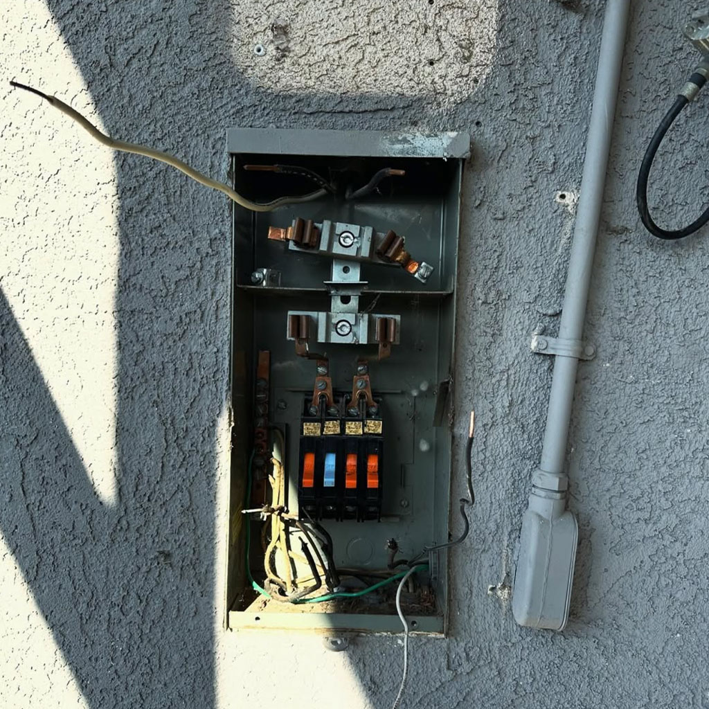 Residential electrical panel installation Santa Maria California
