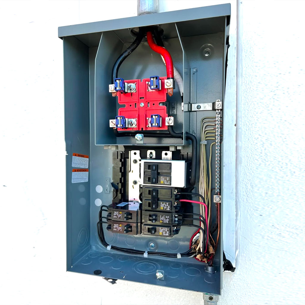 Complete panel replacement residential home Santa Maria CA