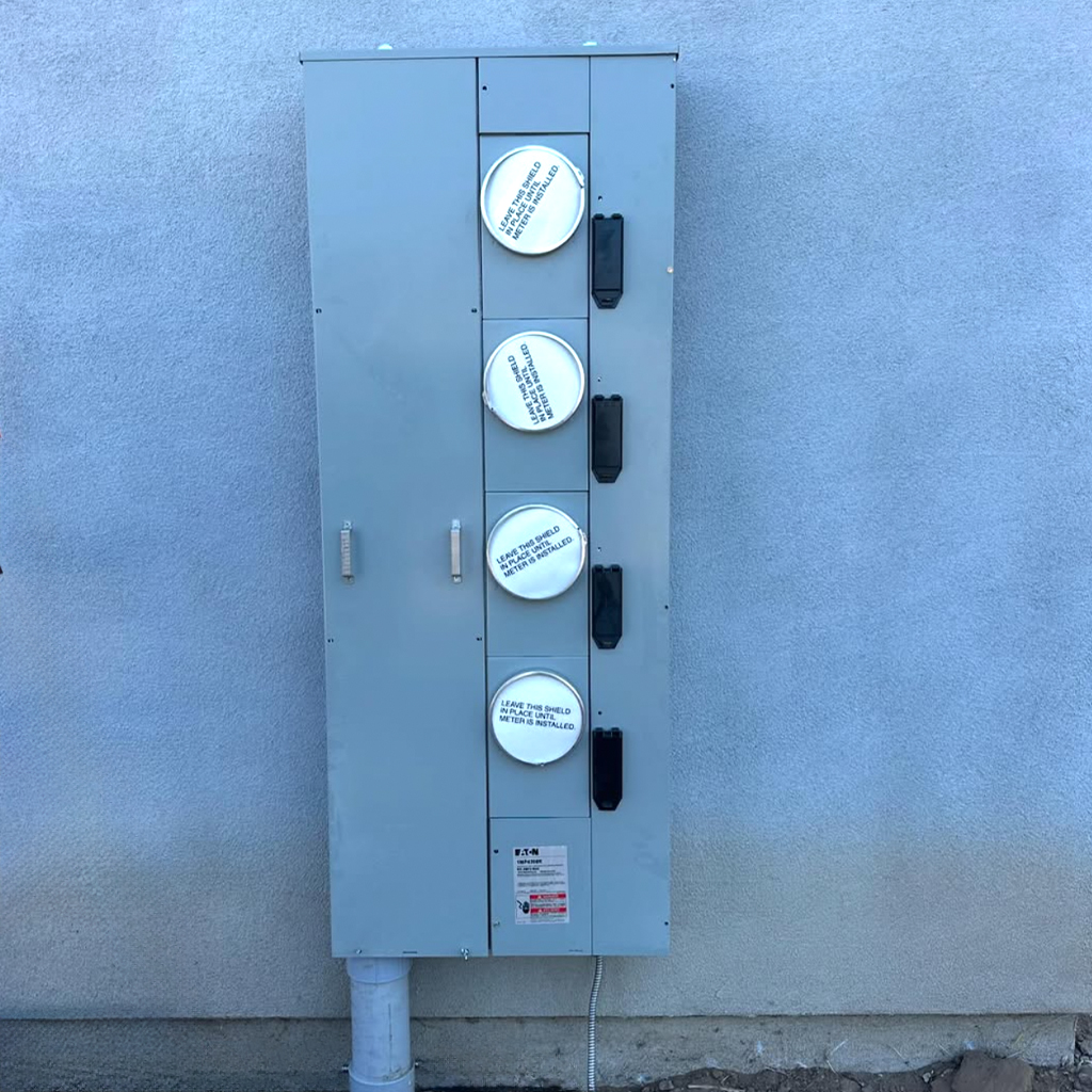 Electrical meter box upgrade SLO County CA by Mag Electric