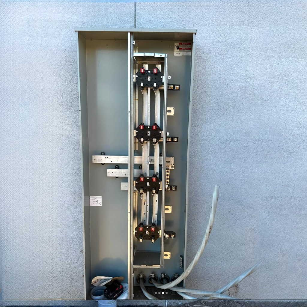 Electrical meter and service upgrade Central Coast CA