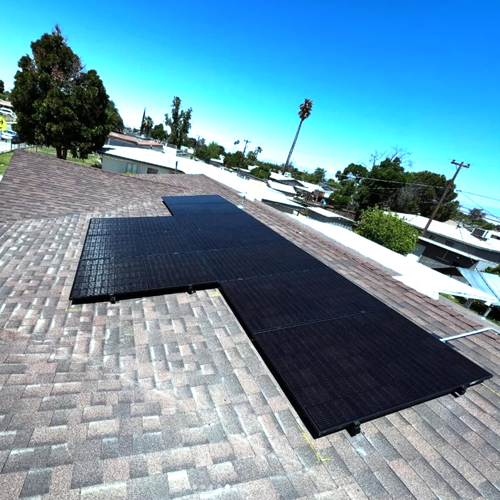 Residential solar panel system installation SLO County CA