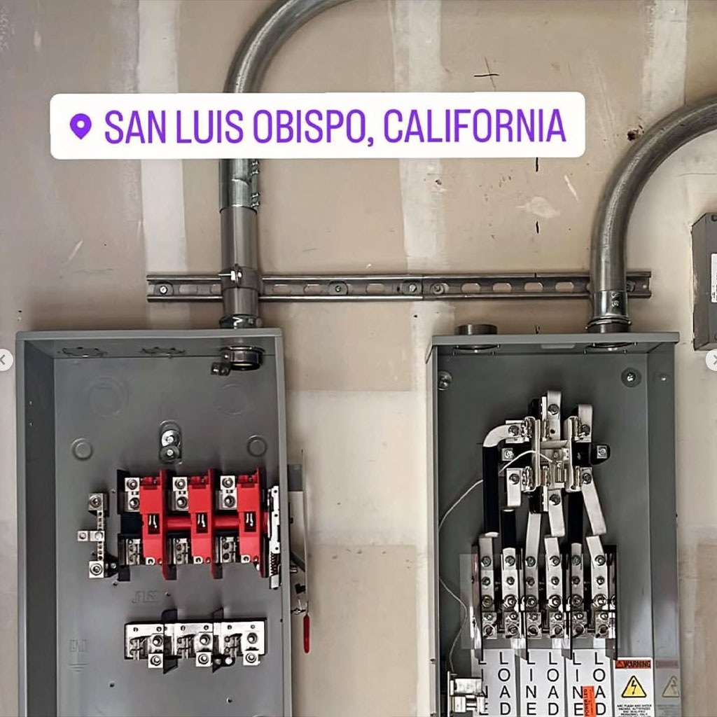 Rooftop solar panel installation Central Coast California