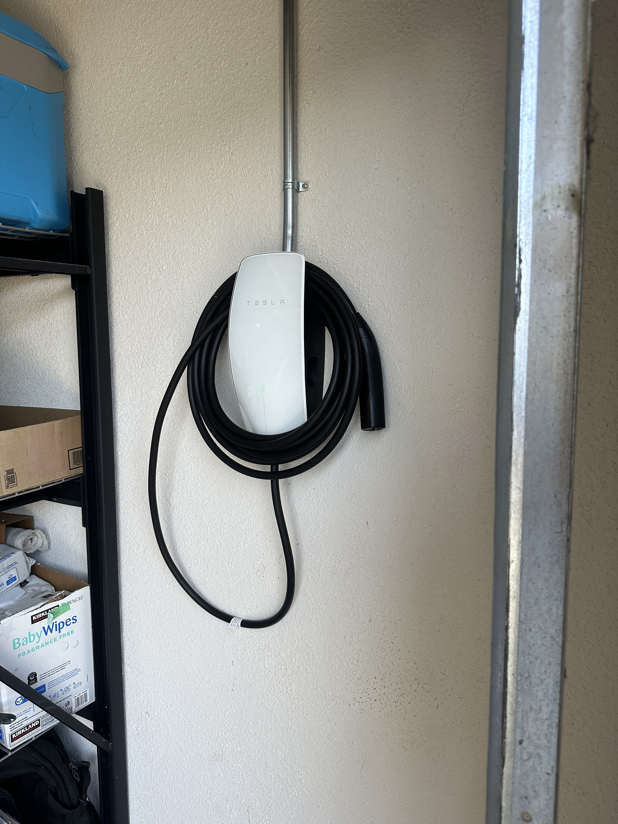 Tesla Wall Connector Level 2 EV charger garage installation Santa Maria CA MAG Electric