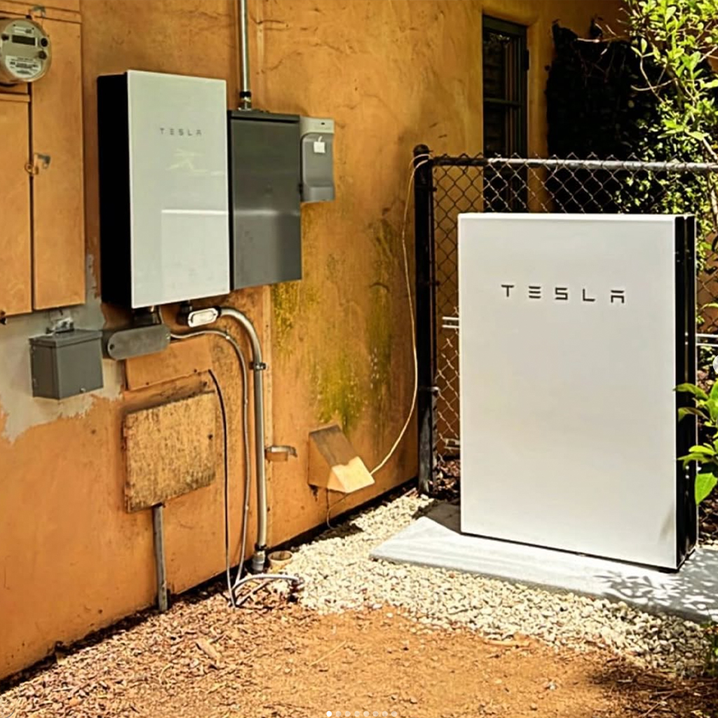 Tesla Level 2 EV charger installation by Mag Electric in Santa Maria CA
